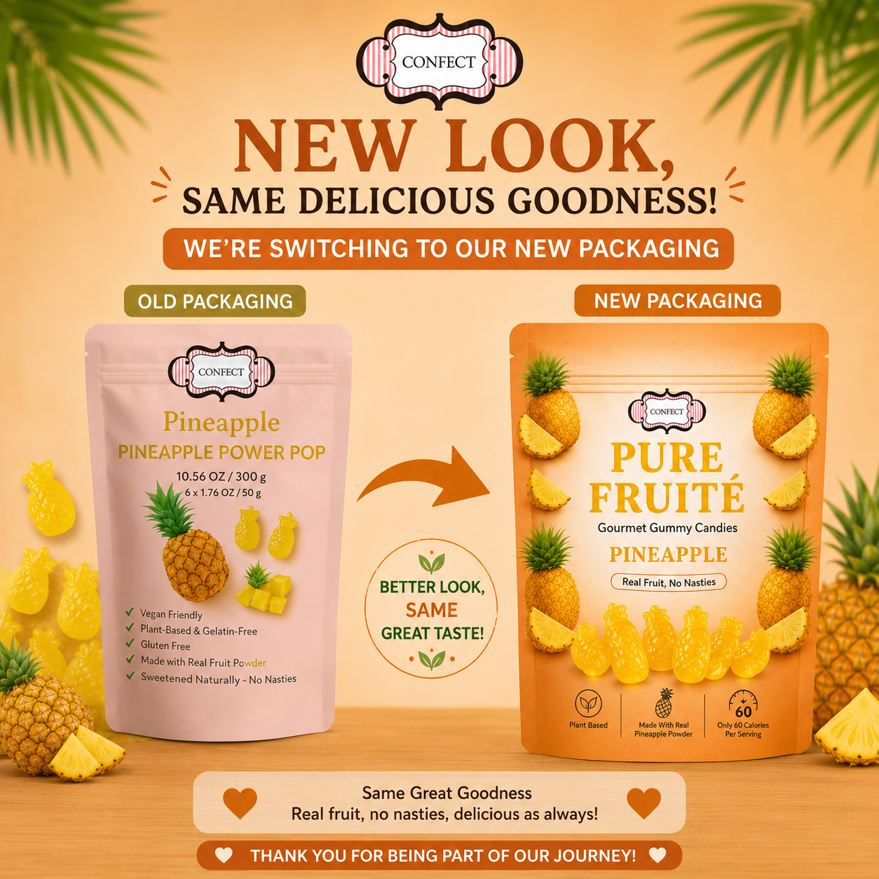 Pineapple Power Pop Gummies