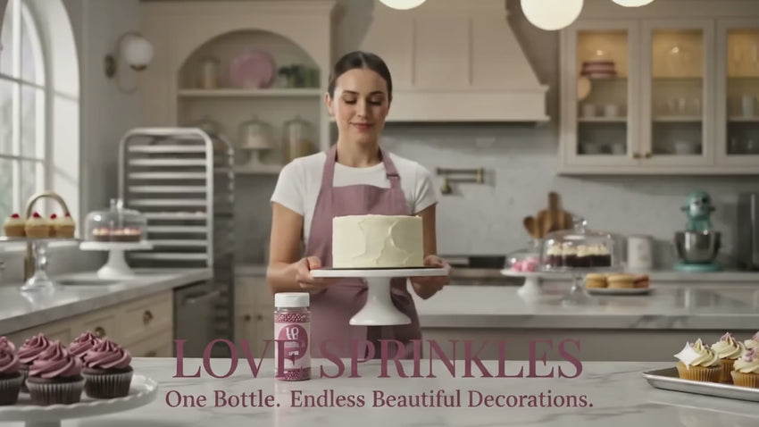 Baby Pink | Sprinkles Bottle for Decoration Bottle 120 g