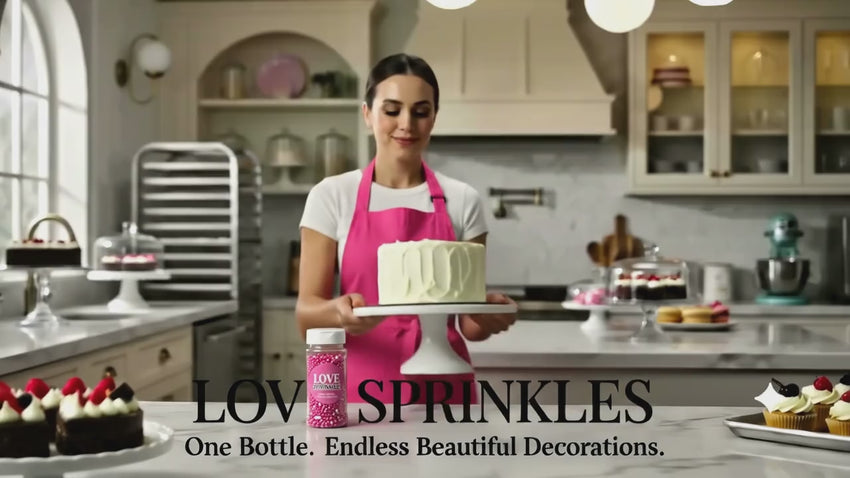 Hot Pink | Sprinkles Bottle for Decoration Bottle 120 g