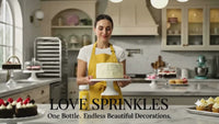 Yellow | Sprinkles Bottle for Decoration Bottle 120 g