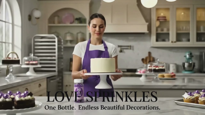 Purple | Sprinkles Bottle for Decoration Bottle 120 g