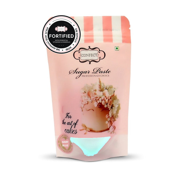Baby Blue Fondant | Edible Nutritional Sugarpaste 250 Gm