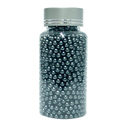 Confect Black Disco Balls Sprinkles 6 MM 120 Gms