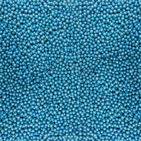 Blue Disco Balls Sprinkles 3 MM 120 Gms