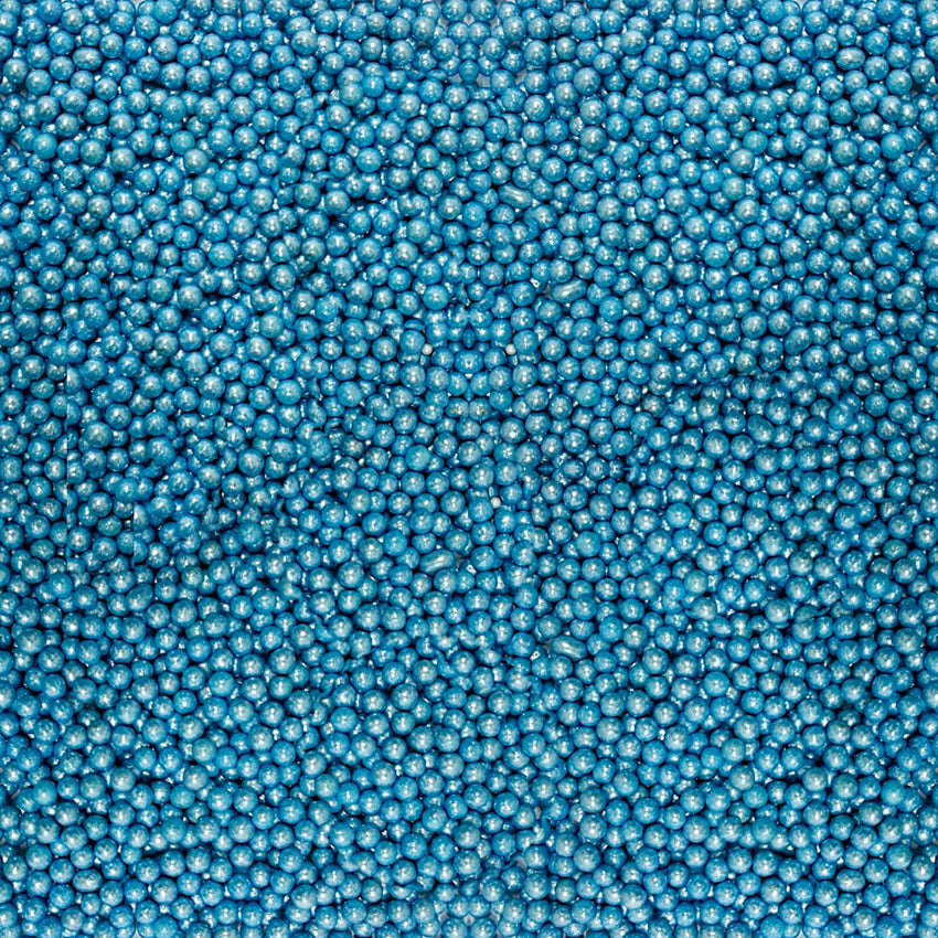 Blue Disco Balls Sprinkles 3 MM 120 Gms