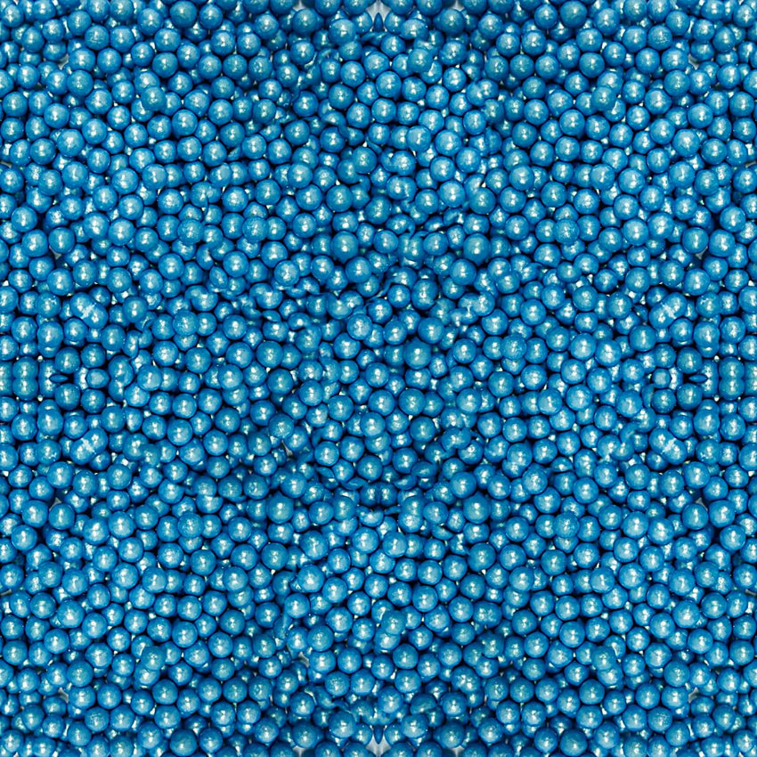 Blue Disco Balls Sprinkles 4 MM 120 Gms