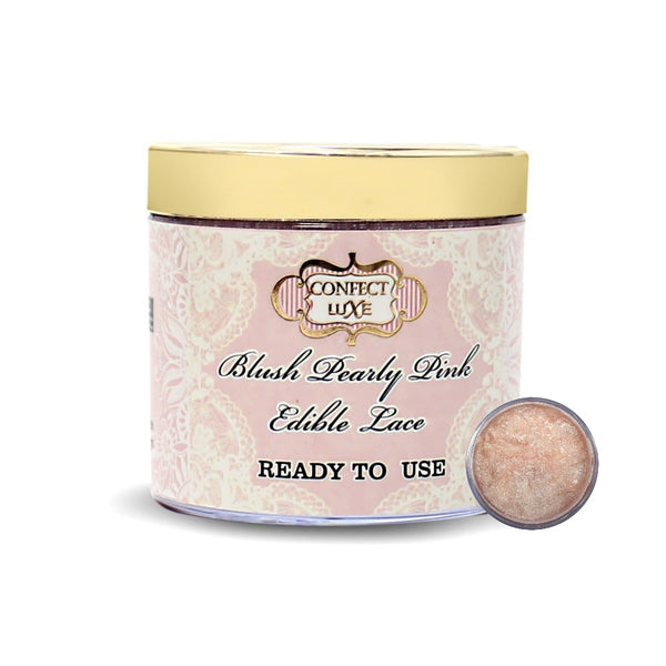 Blush Pearly Pink | Edible Lace 100g
