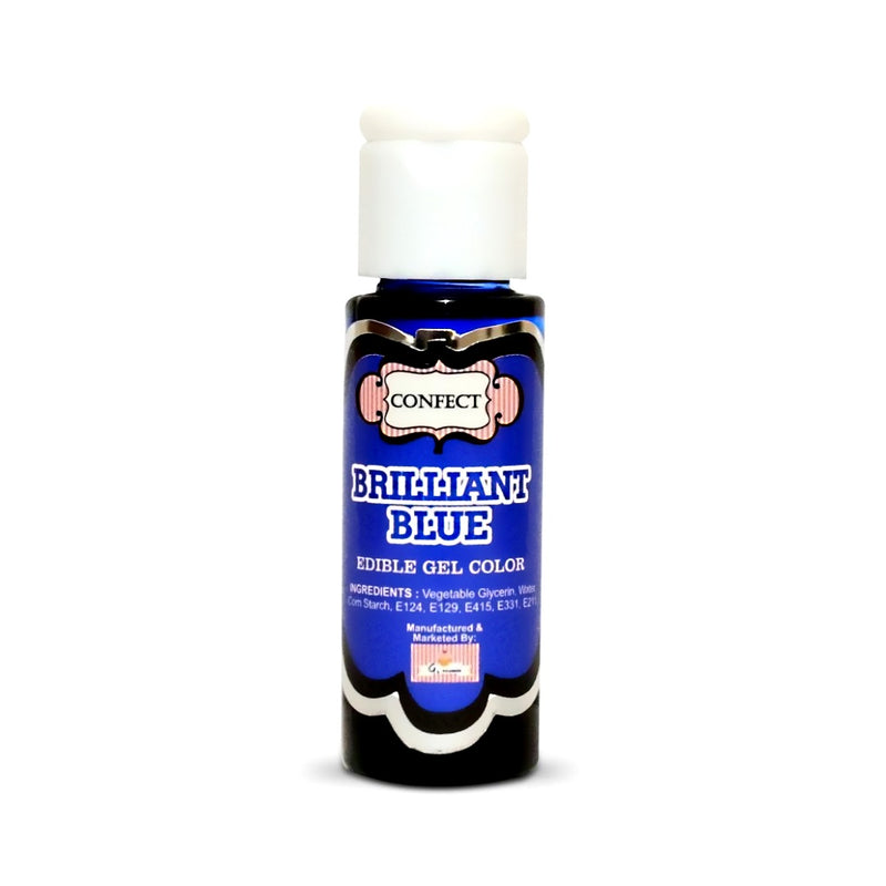 Brilliant Blue | Edible Gel Color 20 Gms