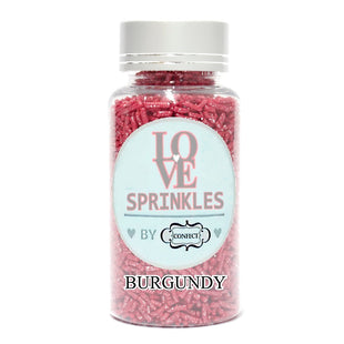 Burgundy Vermicelli Sprinkles 90 Gms