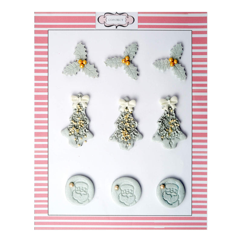 Assorted Christmas Mix  | Edible Christmas Topper