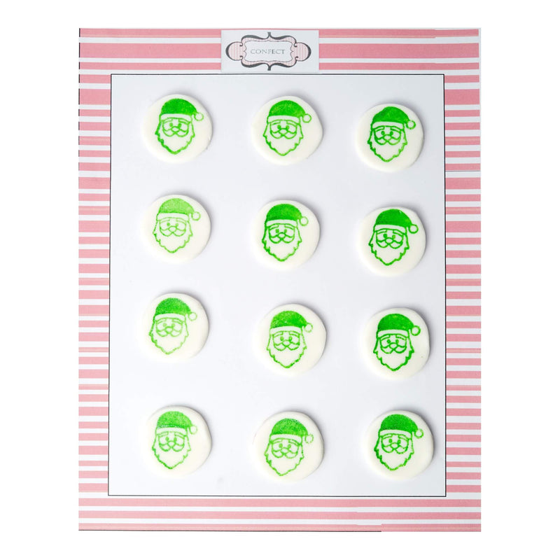 Assorted Christmas Mix Green  | Edible Christmas Topper