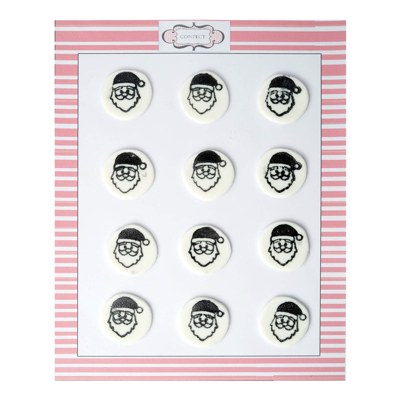 Assorted Christmas Mix Black | Edible Christmas Topper