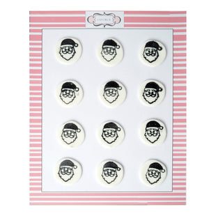 Assorted Christmas Mix Black | Edible Christmas Topper