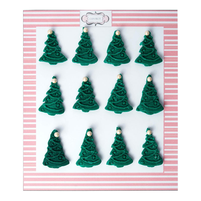 Green Christmas Tree | Edible Christmas Topper