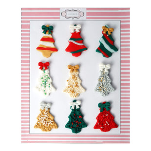 Assorted Christmas Tree  | Edible Christmas Topper