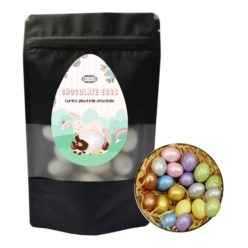Multicolor Assorted | Edible Chocolate Eggs 300 Gm