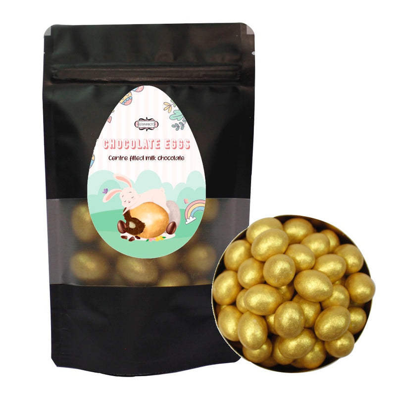 Gold | Edible Chocolate Eggs 300 Gm