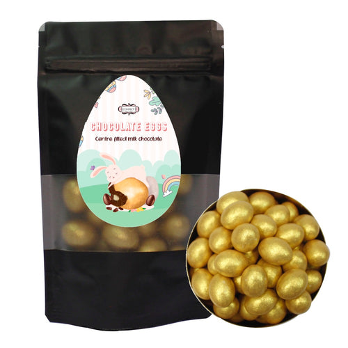 Gold | Edible Chocolate Eggs 300 Gm
