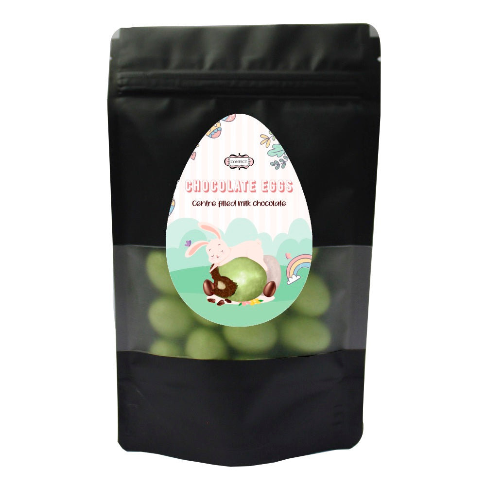 Confect Green Chocolate Eggs 300 gms