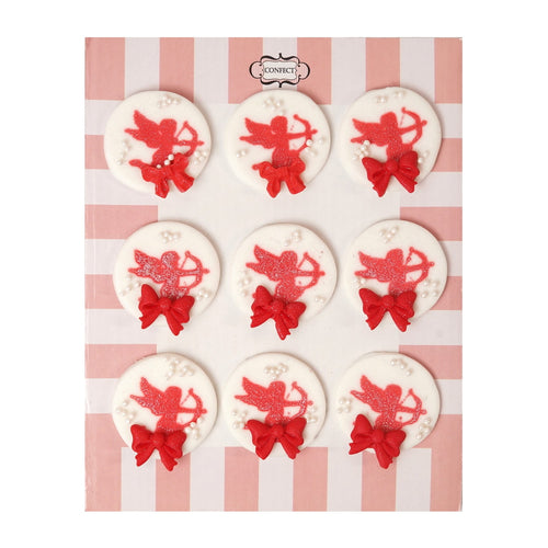 Pack of 6 Valentine Cake & Cupcake Topper 08