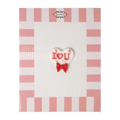 Confect Valentine I love you cake & cupcake topper VT 006 60 gms
