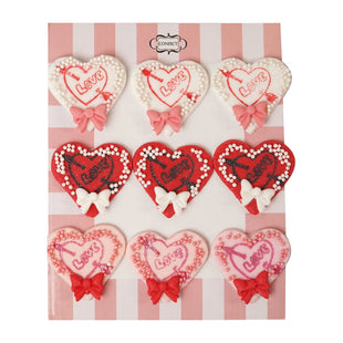 Pack of 6 Valentine Cake & Cupcake Topper 05