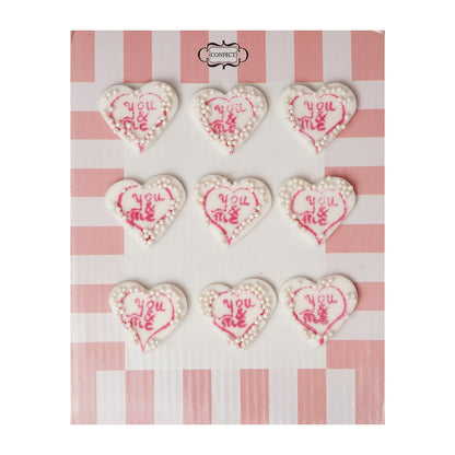 Confect Valentine You & Me cake & cupcake topper VT 007 60 gms