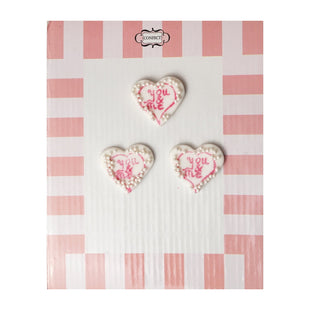 Pack of 6 Valentine Cake & Cupcake Topper 07