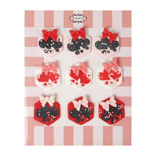 Pack of 6 Valentine Cake & Cupcake Topper 03