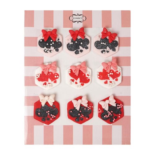 Pack of 6 Valentine Cake & Cupcake Topper 03
