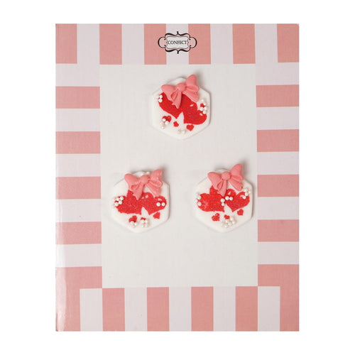 Pack of 6 Valentine Cake & Cupcake Topper 03