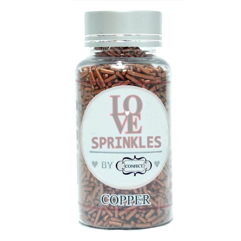 Copper Vermicelli Sprinkles 100 Gms