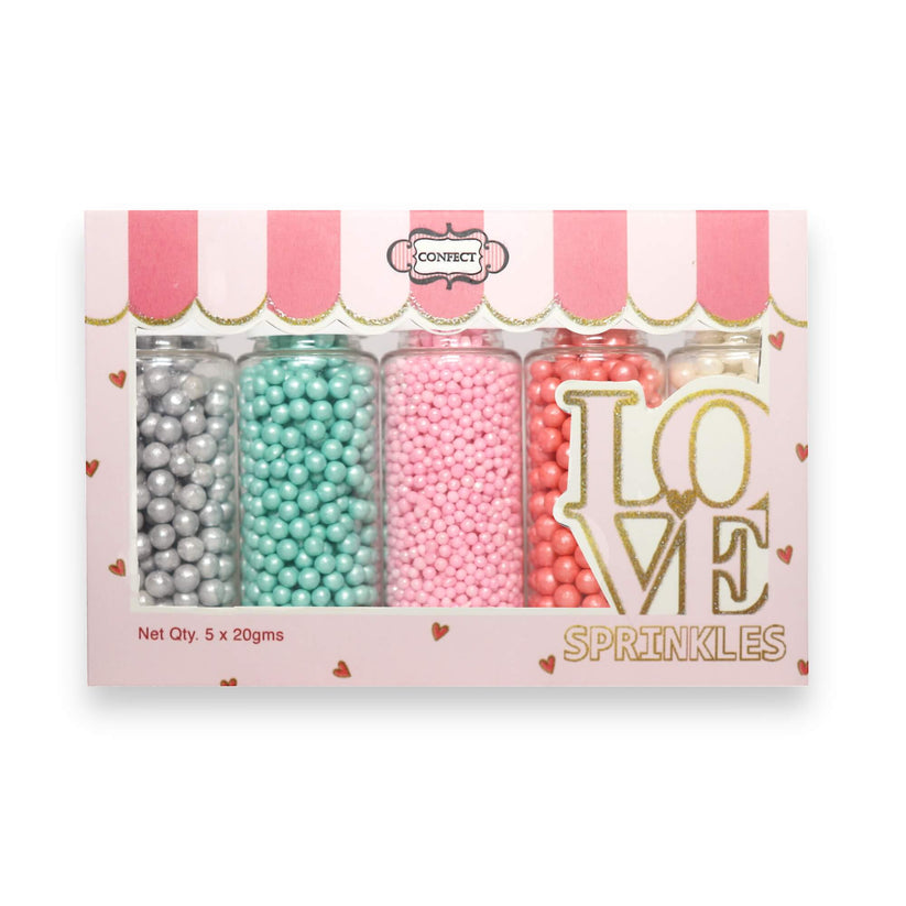 Disco Ball Sprinkles DB Multipack 8 100 gms Confect The Sugar Paste