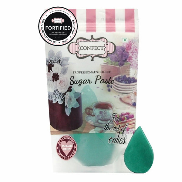 Emerald Green Fondant | Edible Nutritional Sugarpaste 1 Kg