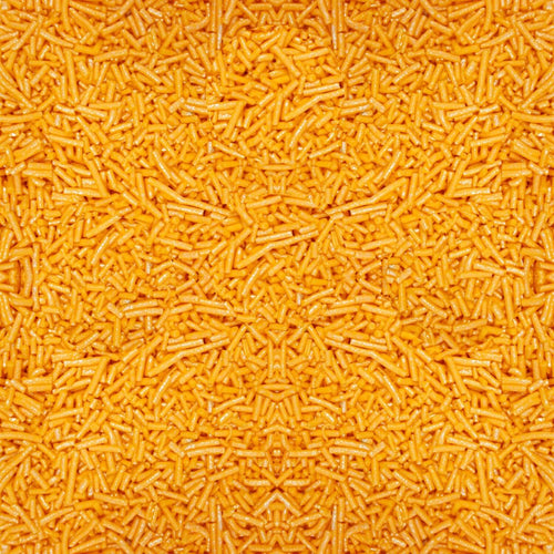 Fluorescent Orange Vermicelli Sprinkles 90 Gms
