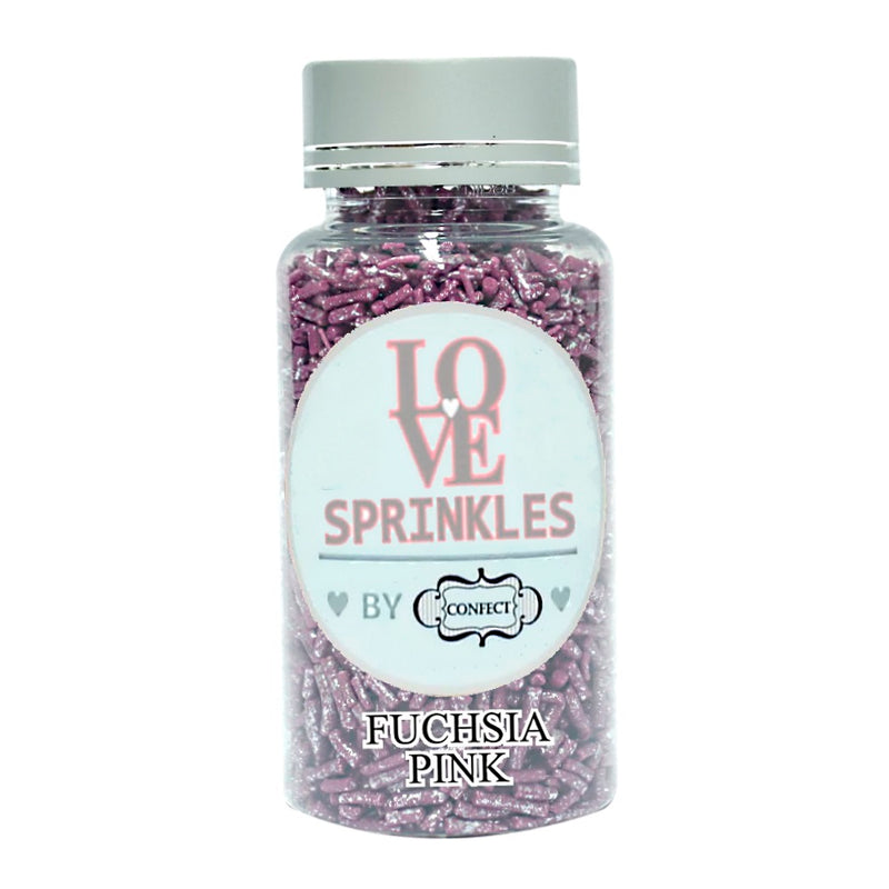 Fuschia Vermicelli Sprinkles 90 Gms