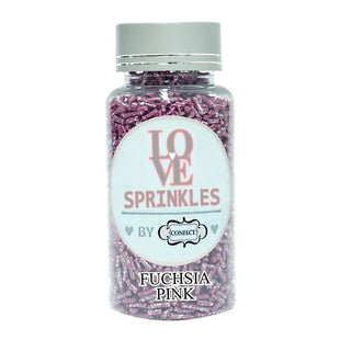 Fuschia Vermicelli Sprinkles 90 Gms