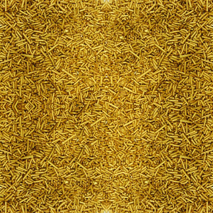 Gold Vermicelli Sprinkles 100 Gms