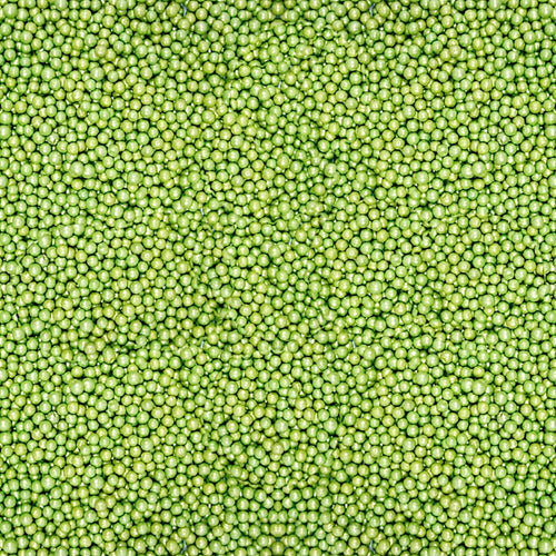 Green Disco Balls Sprinkles 2 MM 120 Gms