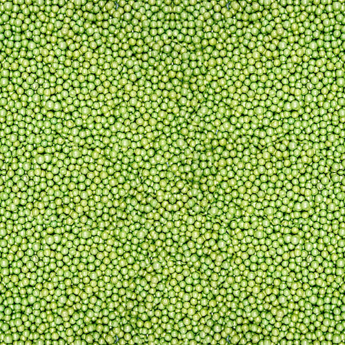 Green Disco Balls Sprinkles 3 MM 120 Gms