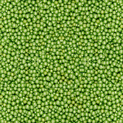 Confect Green Disco Balls Sprinkles 6 MM 120 Gms