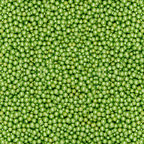 Green Disco Balls Sprinkles 6 MM 120 Gms