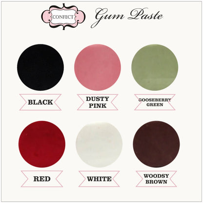 Gum paste colors