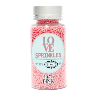 Hot Pink Vermicelli Sprinkles 90 Gms