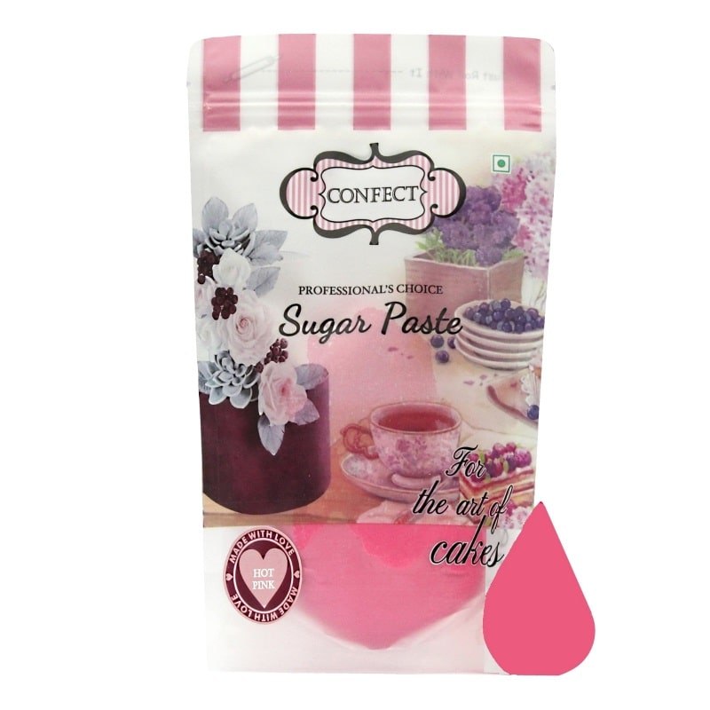 Hot Pink Sugar Paste