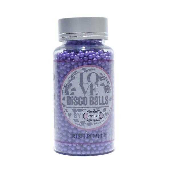 Irish Purple Disco Balls Sprinkles 4 MM 120g