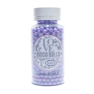 Irish Purple Disco Balls Sprinkles 6 MM 120 Gms