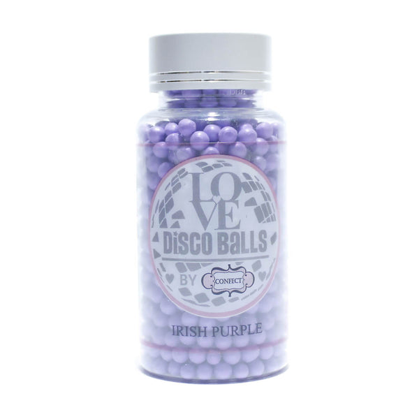 Irish Purple Disco Balls Sprinkles 6 MM 120g