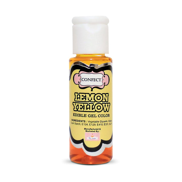 Lemon Yellow | Edible Gel Color 20ml