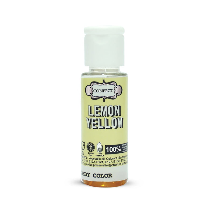 Lemon Yellow | Edible Chocolate Color 25 ml